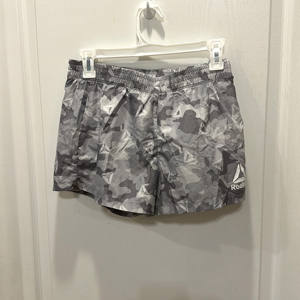 Reebok city camo running shorts